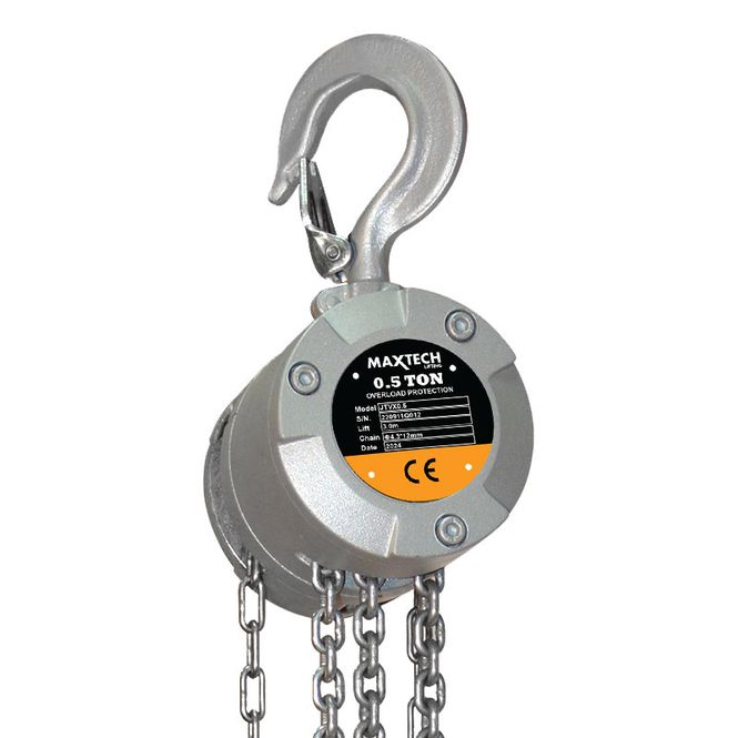 Hovedbilde Kjettingtalje i aluminium 500kg