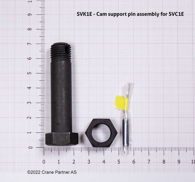 Hovedbilde SVK1E - Cam support pin til plateklype ...